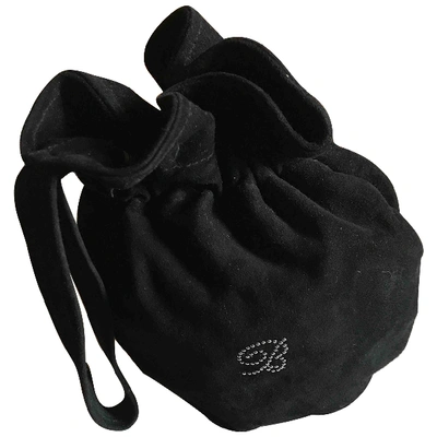 Pre-owned Blumarine Clutch Bag In Black