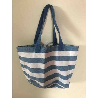 Pre-owned Dolce & Gabbana Tote In Blue