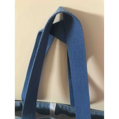Pre-owned Dolce & Gabbana Tote In Blue