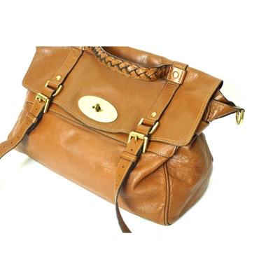 Pre-owned Mulberry Alexa Brown Leather Handbag