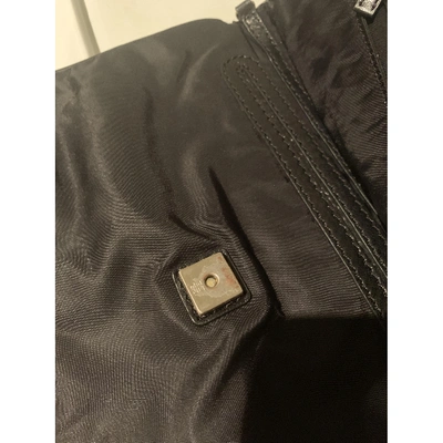 Pre-owned Givenchy Cloth Clutch Bag In Black