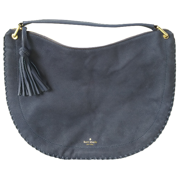 navy suede purse