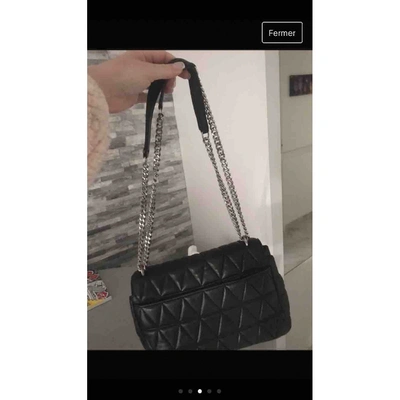 Pre-owned Michael Kors Vivianne Black Leather Handbag