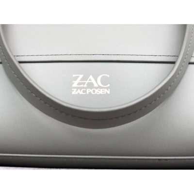Pre-owned Zac Posen Grey Leather Handbag