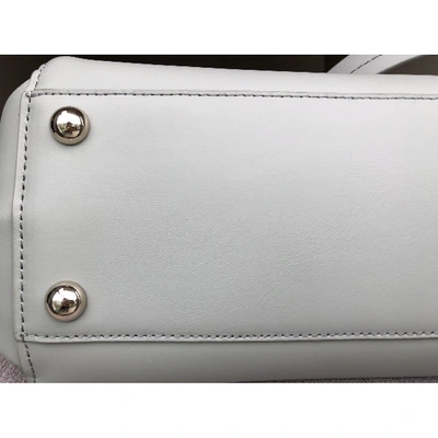 Pre-owned Zac Posen Grey Leather Handbag