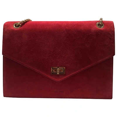 Pre-owned Anine Bing Red Suede Handbag