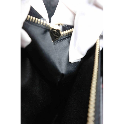Pre-owned Valentino Garavani Demilune Black Leather Handbag
