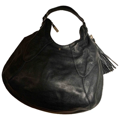 Pre-owned Helen Kaminski Leather Handbag In Black