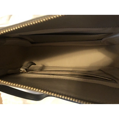 Pre-owned Chloé Roy Grey Leather Handbag