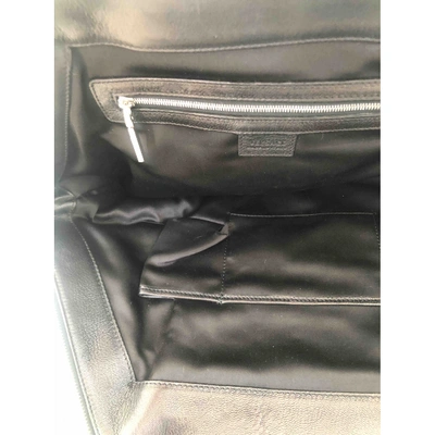 Pre-owned Versace Black Rabbit Handbag