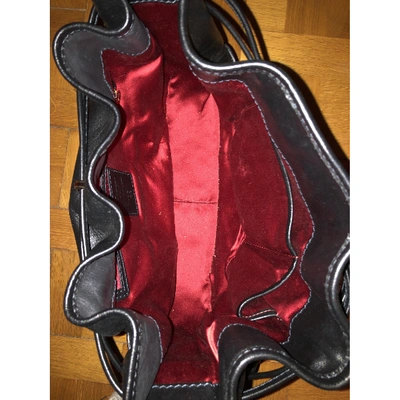 Pre-owned Lancel Black Leather Handbag
