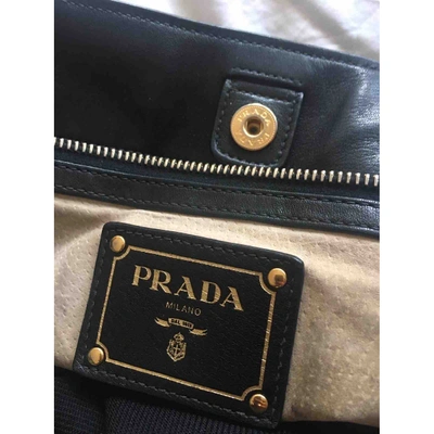 Pre-owned Prada Black Leather Handbag