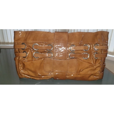 Pre-owned Jimmy Choo Brown Patent Leather Handbag