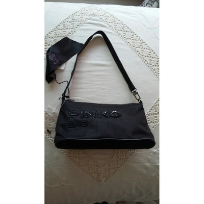 Pre-owned Pinko Black Clutch Bag