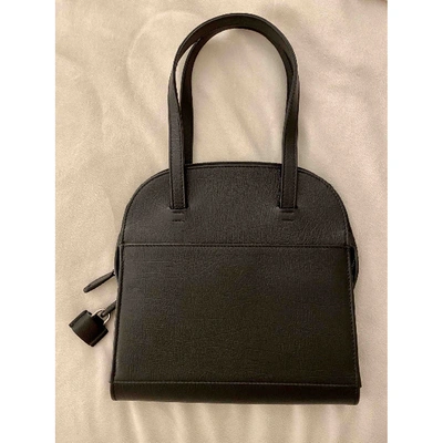 Pre-owned Balenciaga Miami Black Leather Handbag