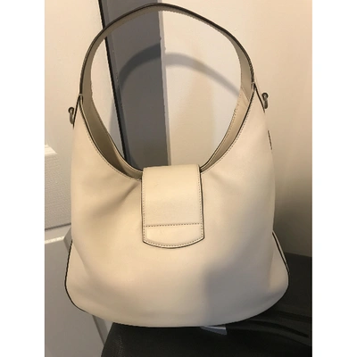 Pre-owned Gucci Dionysus Hobo Handbag In White