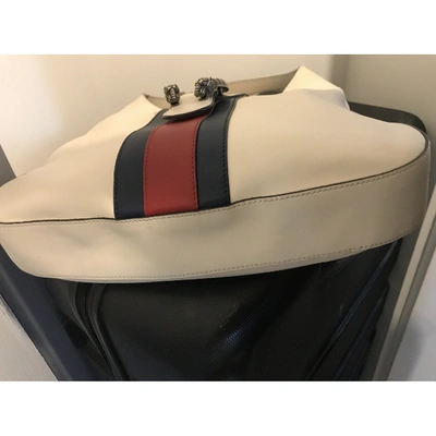 Pre-owned Gucci Dionysus Hobo Handbag In White