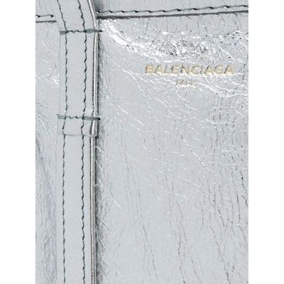 Pre-owned Balenciaga Silver Leather Handbags