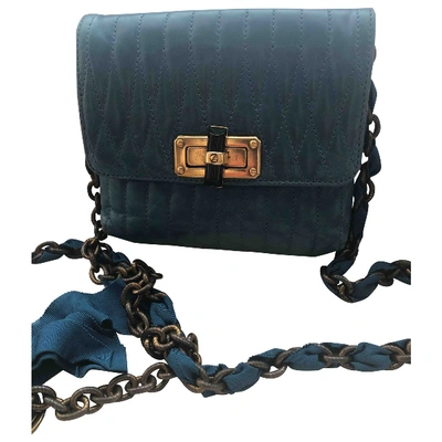 Pre-owned Lanvin Happy Leather Handbag