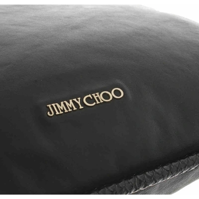 Pre-owned Jimmy Choo Black Leather Handbag
