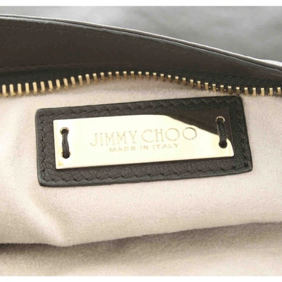 Pre-owned Jimmy Choo Black Leather Handbag