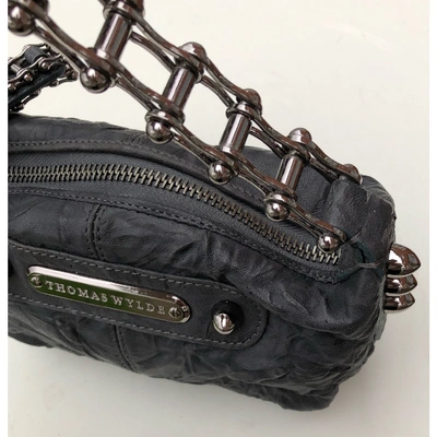 Pre-owned Thomas Wylde Grey Leather Handbag