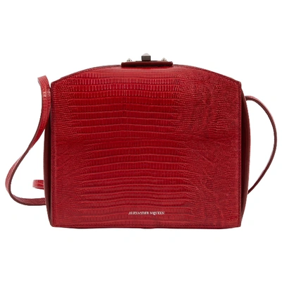 Pre-owned Alexander Mcqueen Red Leather Handbag