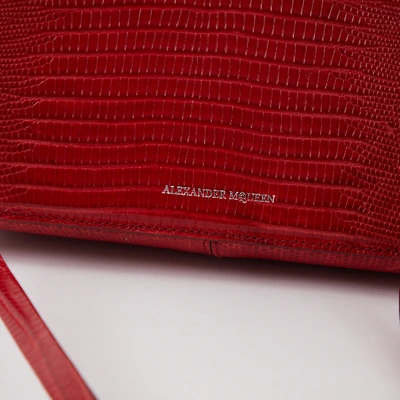 Pre-owned Alexander Mcqueen Red Leather Handbag