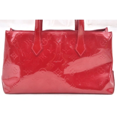 LOUIS VUITTON Red Patent Leather Pre Loved AS IS Tote Purse – ReturnStyle