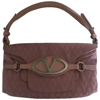 Pre-owned Valentino Garavani Pink Cloth Handbag
