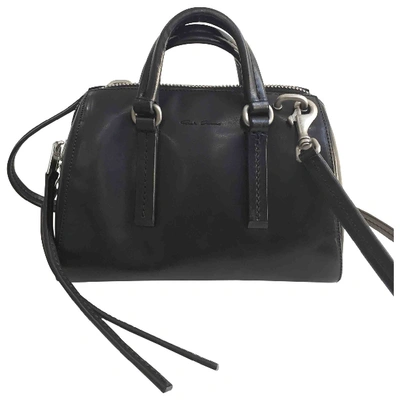 Pre-owned Rick Owens Black Leather Handbag