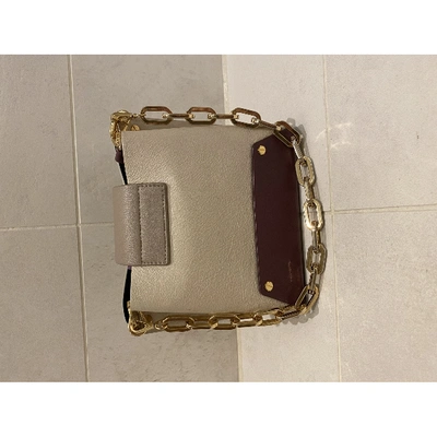 Pre-owned Yuzefi Delila Beige Leather Handbag