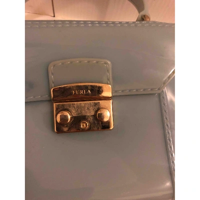 Pre-owned Furla Candy Bag Handbag In Turquoise