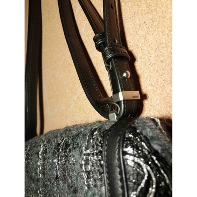 Pre-owned Loewe Barcelona Leather Crossbody Bag In Black
