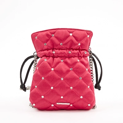 Pre-owned Les Petits Joueurs Cloth Mini Bag In Pink