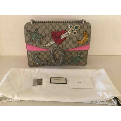Pre-owned Gucci Dionysus Beige Cloth Handbag