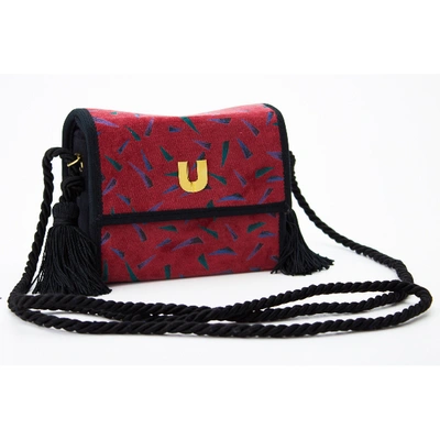 Pre-owned Emanuel Ungaro Velvet Handbag In Multicolour