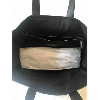 Pre-owned Fendi Black Leather Handbag