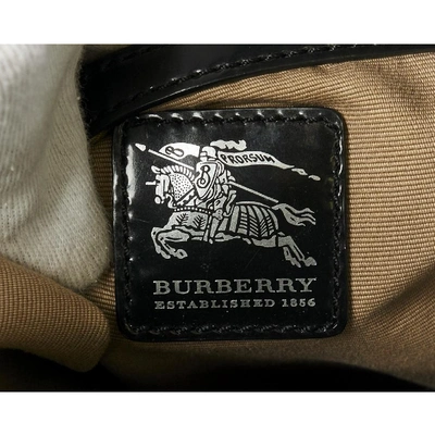 Pre-owned Burberry Cloth Handbag In Multi