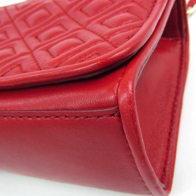 Pre-owned Tory Burch Red Leather Handbag