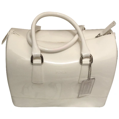 Pre-owned Furla Candy Bag White Handbag
