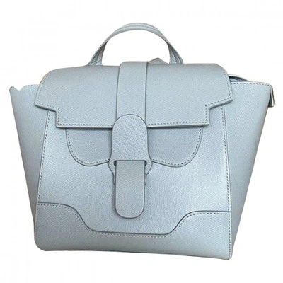 Pre-owned Senreve Blue Leather Handbag
