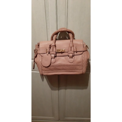 Pre-owned Gucci Leather Handbag In Camel