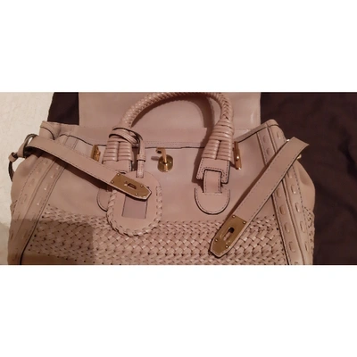 Pre-owned Gucci Leather Handbag In Camel