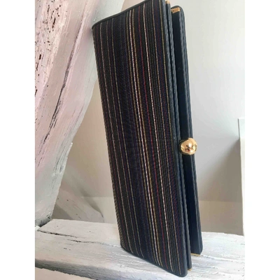 Pre-owned Philippe Model Clutch Bag In Navy