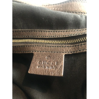 Pre-owned Gucci Hobo Handbag In Black