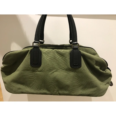 Pre-owned Valentino Garavani Travel Bag In Green