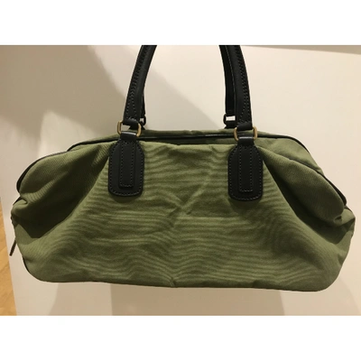Pre-owned Valentino Garavani Travel Bag In Green