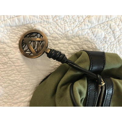 Pre-owned Valentino Garavani Travel Bag In Green