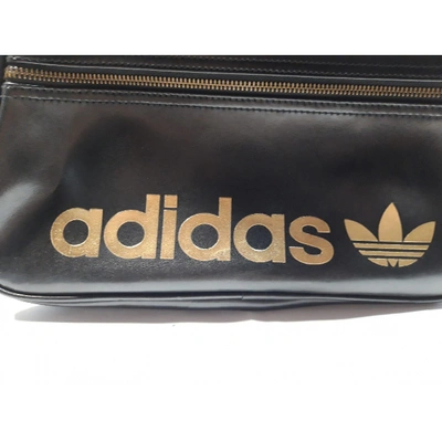 Pre-owned Adidas Originals Black Leather Handbag